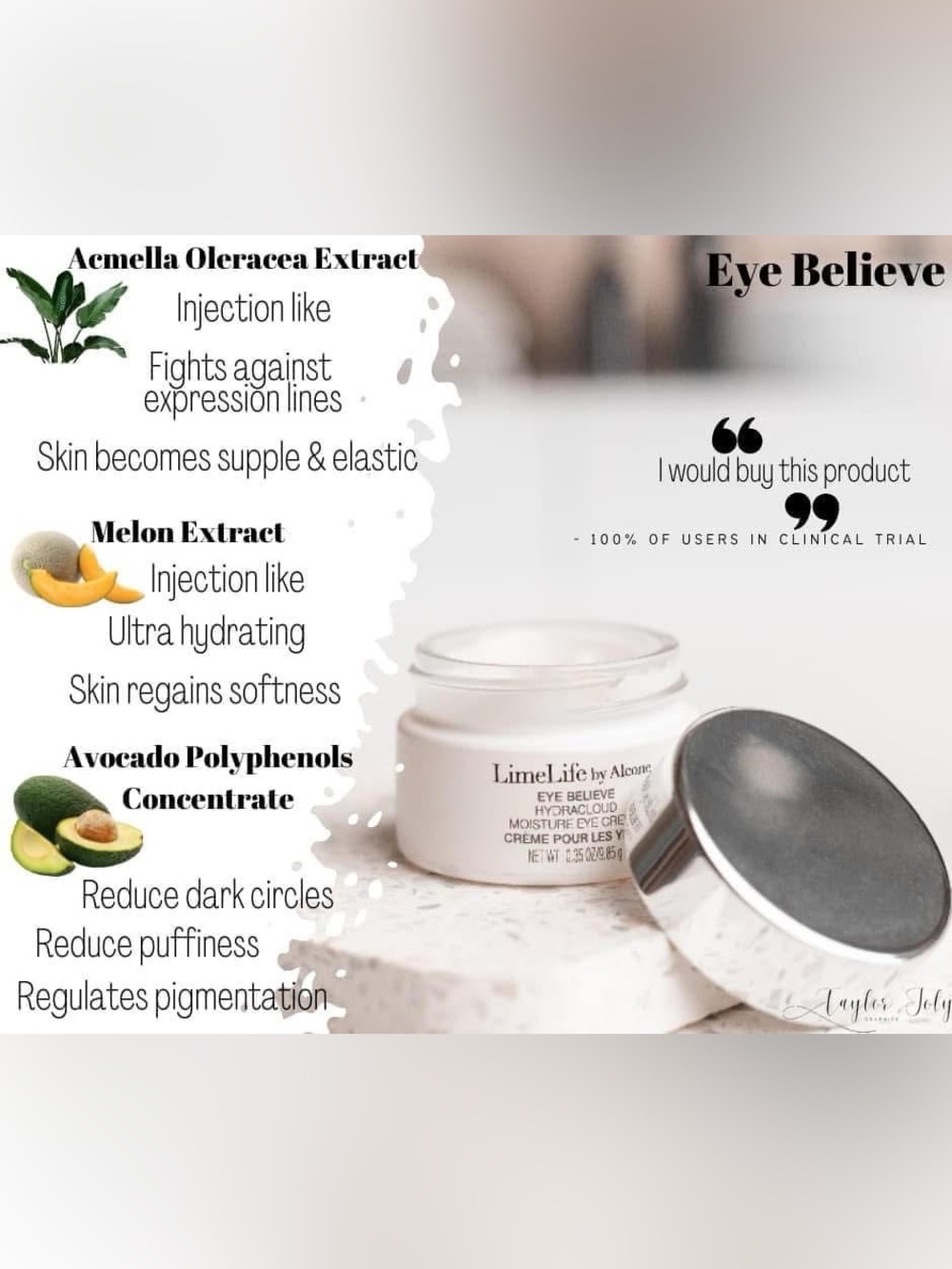 Limel Life by Alcone Eye Believe Hydracloud Moisture Eye